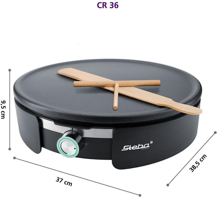 Immagine prodotto Steba CR 36 Macchina per crêpes 1 crêpe(s)
