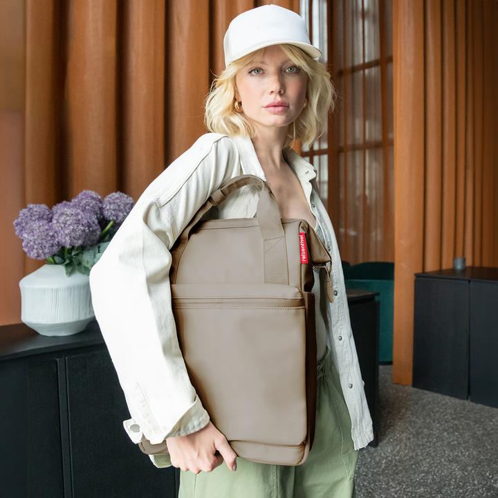 Produktbild reisenthel Freizeitrucksack allrounder backpack Taupe (16 l)