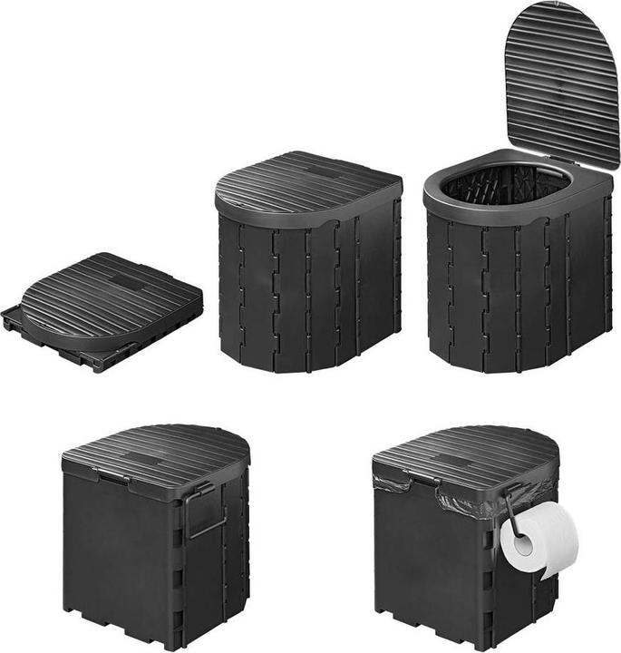 Immagine prodotto ProPlus Toilette da campeggio pieghevole con coperchio
