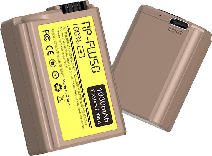 Produktbild Ulanzi Sony NP FW50 Type Lithium Ion Battery with USB C Charging Port (1030mAh) (Akku)