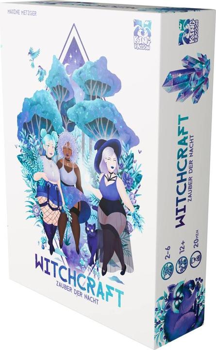 Produktbild King Racoon Games Witchcraft – Zauber der Nacht (Deutsch)