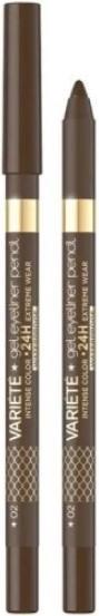 Produktbild Eveline Variete Gel Waterproof Eyeliner 02 Brown 9G (02 Brown 9G)