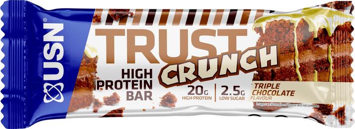 Actual product image USN Trust Crunch Bar (Chocolate, 1 pcs., 720 g)