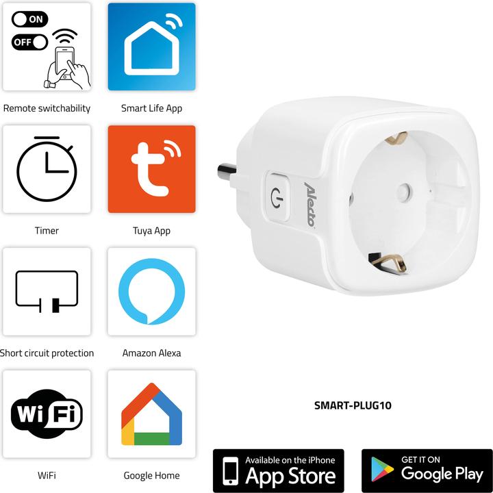 Produktbild Alecto SMART-PLUG20 TRIPLE