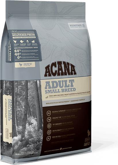 Produktbild Acana Dog Heritage ADULT SMALL BREED 2Kg (Adult, 1 Stk., 2000 g)