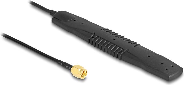 Produktbild Delock 5G LTE, WLAN Antenne SMA Stecker 2,5 dBi omnidirektional starr schwarz Klebemontage (5G, WLAN)
