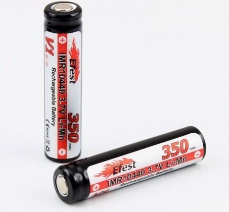 Immagine prodotto Efest Batteria IMR 10440 non protetta (1 pz., 10440, 350 mAh)
