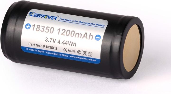 Produktbild Keeppower 18350 (1 Stk., 18350, 1200 mAh)