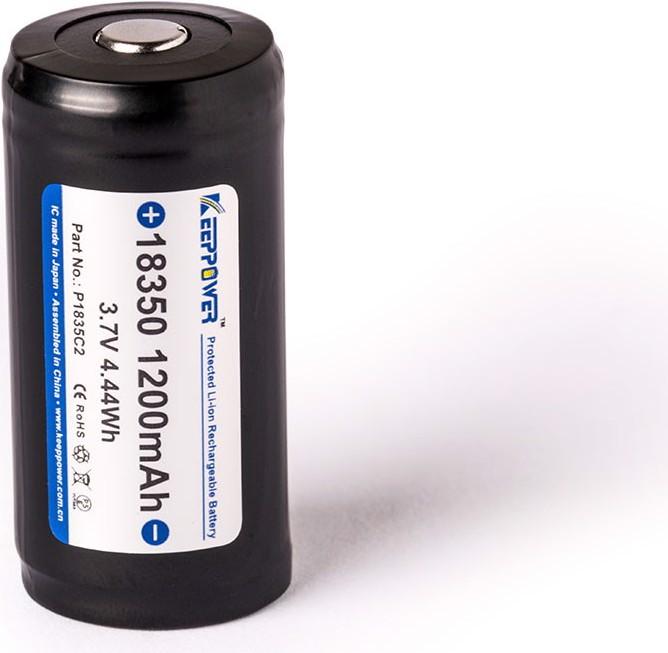 Produktbild Keeppower 18350 (1 Stk., 18350, 1200 mAh)