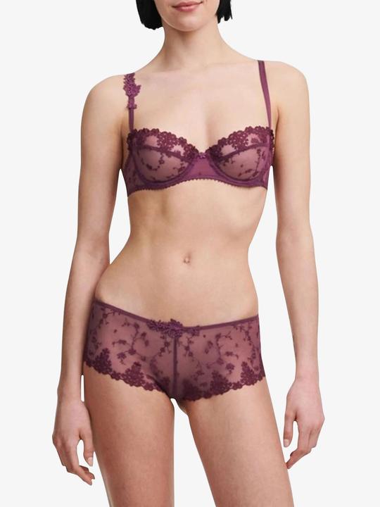 Image du produit Passionata Soutien-gorge balconnet "White Nights" bordeaux (75 D)