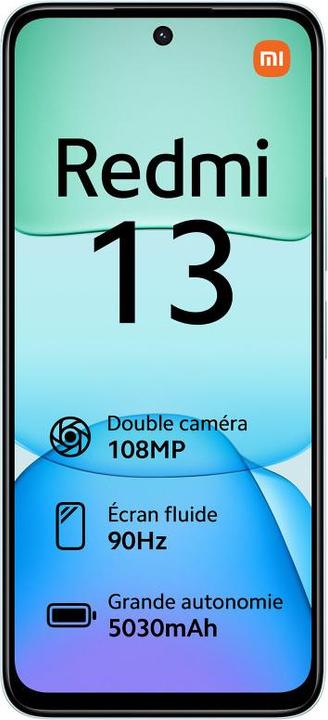 Produktbild Xiaomi Redmi 13 (256 GB, Ocean Blue, 6.79", Hybrid Dual SIM, 108 Mpx, 4G)