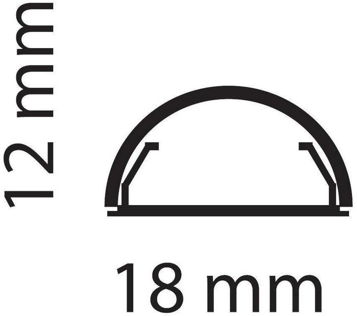 Actual product image Multibrackets Aluminium cable ducts (Duct, 110 cm)