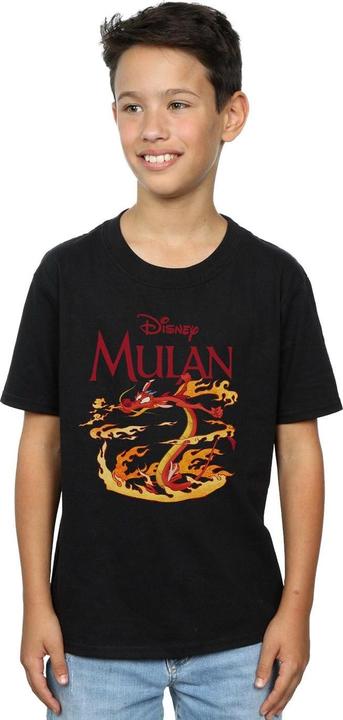 Image du produit Disney - T-shirt MULAN MUSHU DRAGON FIRE - Garçon (140, 146)