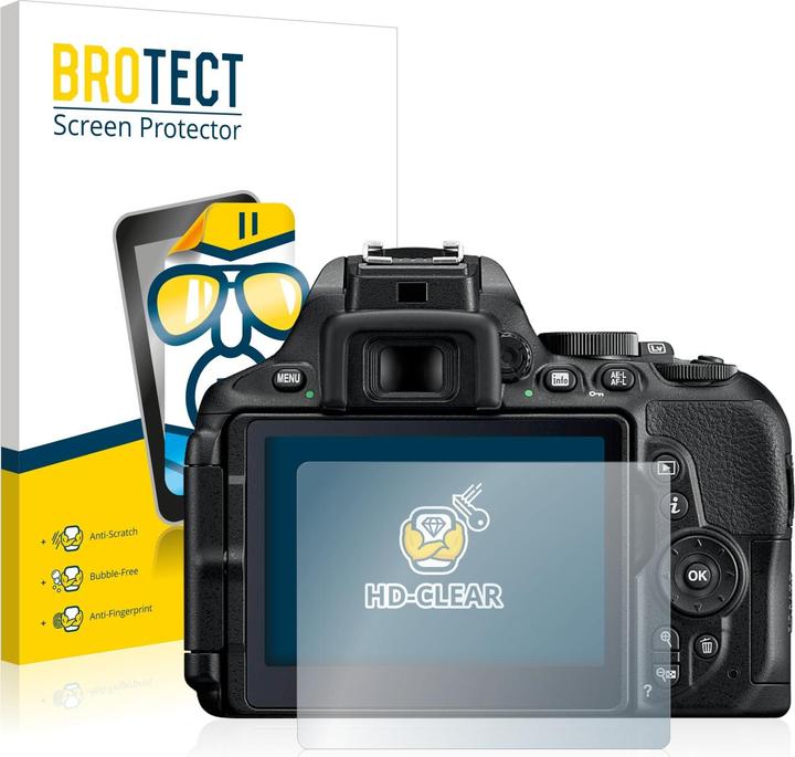 BROTECT Schutzfolie Displayschutz Klar (Displayschutz, D5600)