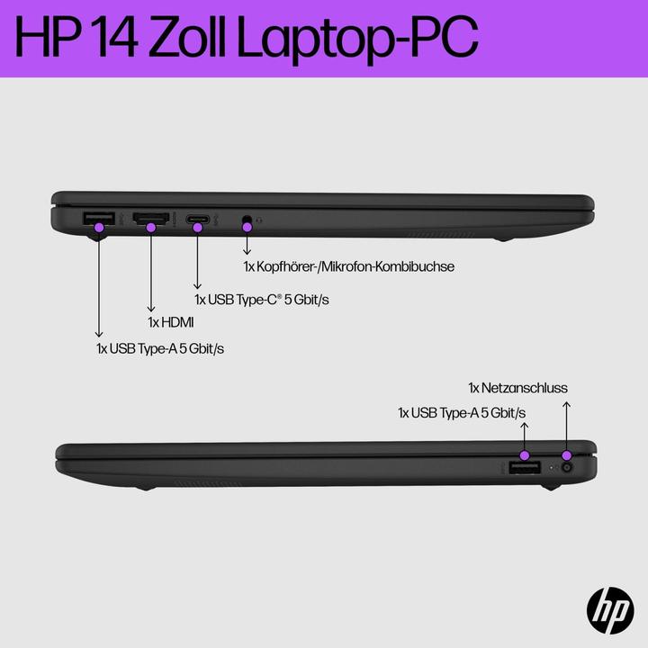 Immagine prodotto HP 14-em0155ng (14", AMD Ryzen 5 7520U, 16 GB, 512 GB, DE)