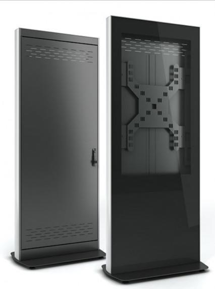 Image du produit DSS Stèle d'intérieur Portrait, écran 55", noir