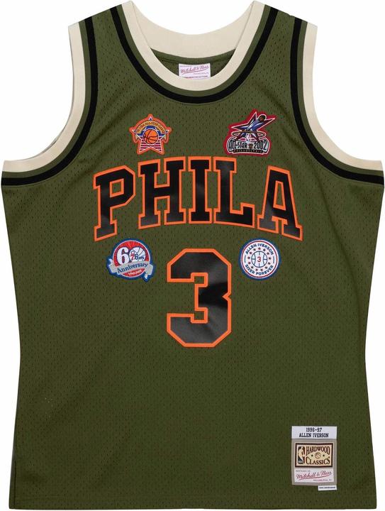 Produktbild Mitchell & Ness NBA Philadelphia 76ers Flight Swingman Allen Iverson Trikot Herren (S)