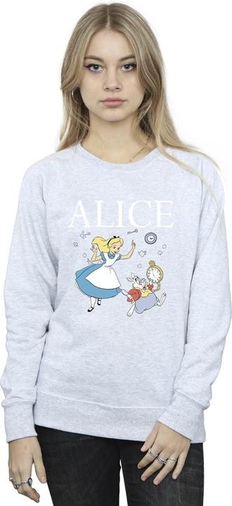 Produktbild Disney Alice im Wunderland Folgen Sie dem Kaninchen Sweatshirt (M)