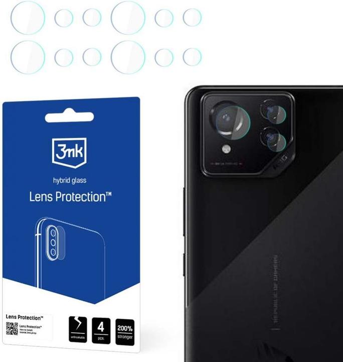 Image du produit 3MK Lens Protection, 4 x 3 lentilles de caméra (1 pièce(s), Asus ROG Phone 8)