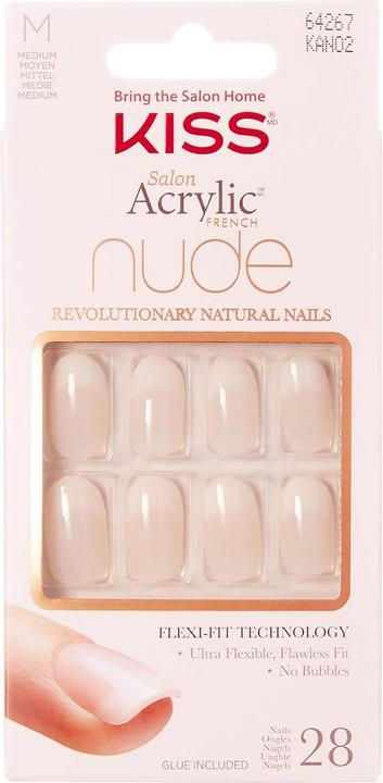Immagine prodotto KISS Unghie - Salon Acrilico Nude Graceful (Unghie artificiali, Nudo aggraziato)