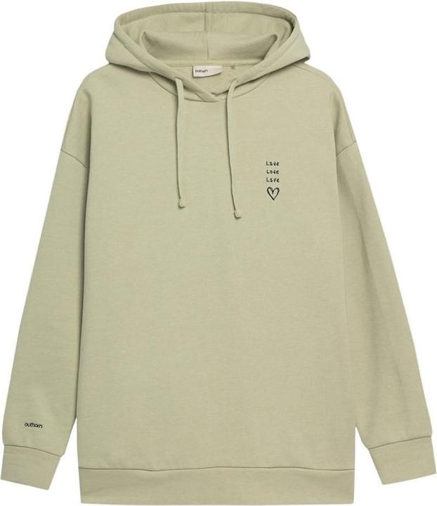 Actual product image Outhorn ladies sweatshirt light green HOL22 BLD603 42S XL (XL)