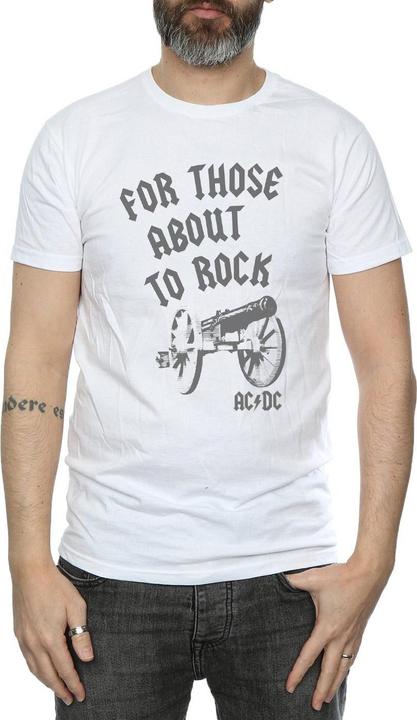 Image du produit AC/DC - T-shirt FOR THOSE ABOUT TO ROCK CANNON - Homme (L)