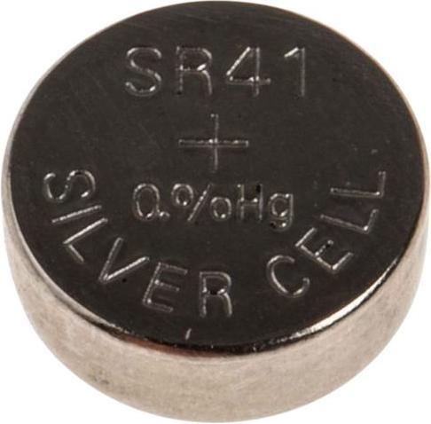 Produktbild Rs Pro SR41, Silberoxid Knopfzelle Ø 7.9mm 1,55V / 42mAh (5 Stk., LR41, 42 mAh)