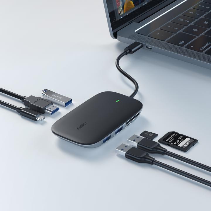 Produktbild Aukey CB-C68 (USB-C, 7 Ports)