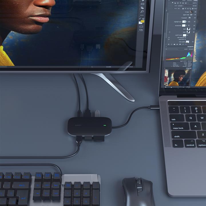Produktbild Aukey CB-C68 (USB-C, 7 Ports)