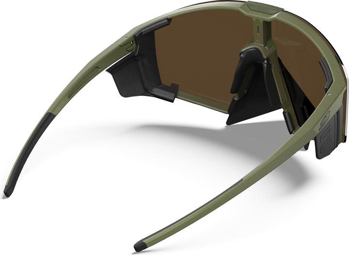 Actual product image Julbo Edge Cover Grün Army Schwarz REACTIV 24 (Black, green army, Blue)