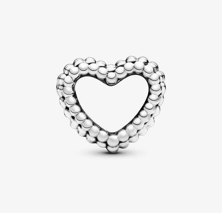 Actual product image Pandora Breaded Heart (Silver)