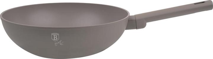 Produktbild BerlingerHaus Design Wokpfanne, 28cm, taupe (Wok Pfanne)
