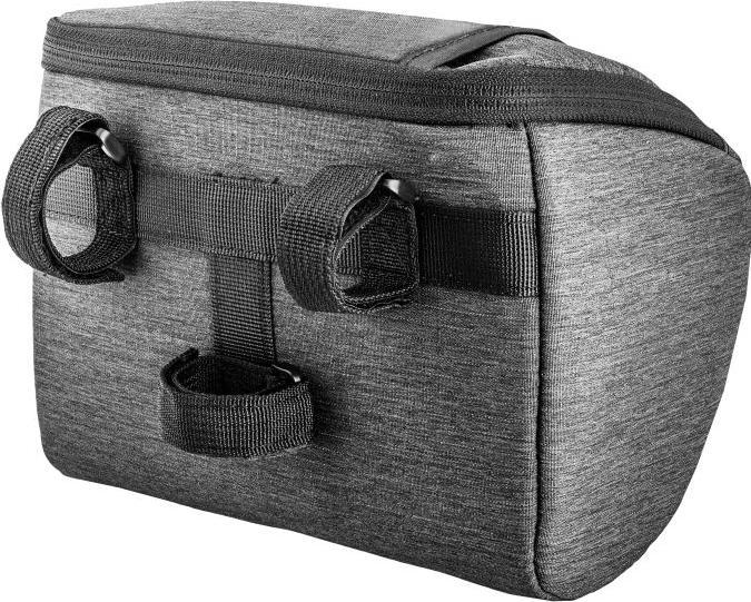 Actual product image Longus Handlebar bag GRANITE 2.0L Grey (2 l, Handlebar bag)