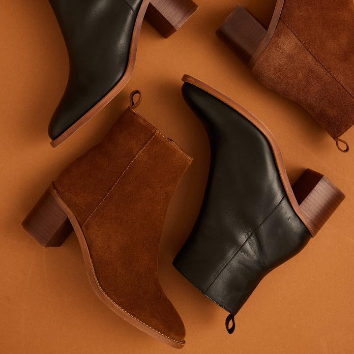 Produktbild La Redoute Collections Lederboots (36)