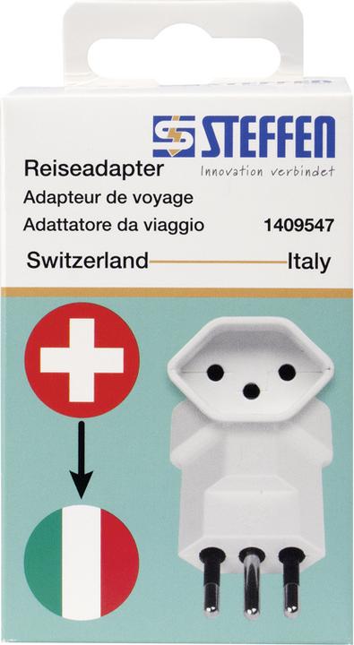 Actual product image Steffen Adapter Switzerland - Italy