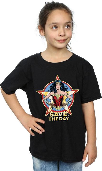 Immagine prodotto Wonder Woman 84 Star Design Maglietta Ragazze (152, 158)