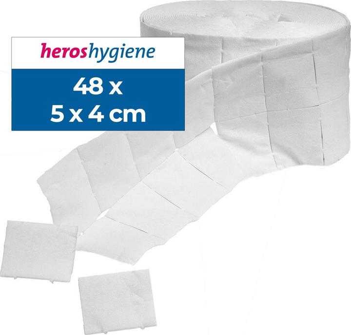 Produktbild Hygostar Zellstofftupfer vorgestanzt auf Rolle
