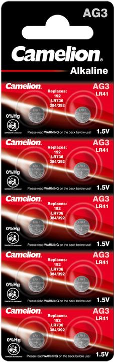 Produktbild Camelion Alkaline (10 Stk., LR41, 28 mAh)