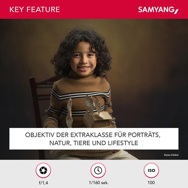 Actual product image Samyang AF 85mm f/1.4 FE II Sony E (Sony E, full size)