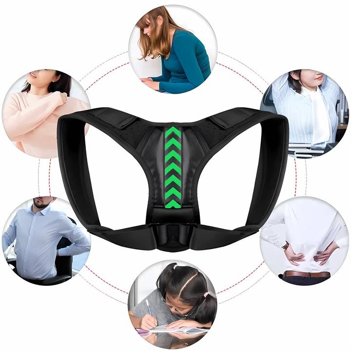 Produktbild König Design Rückenhalter Geradehalter Sport Rückenbandage Haltungskorrektur Stabilisator Neu (M)