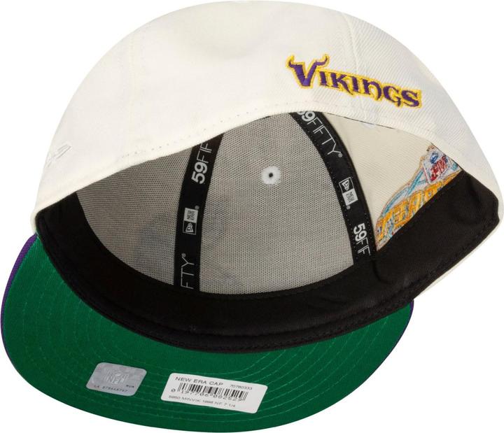 Image du produit New Era 59Fifty Fitted Cap - NFL DRAFT Minnesota Vikings (7 7/8)