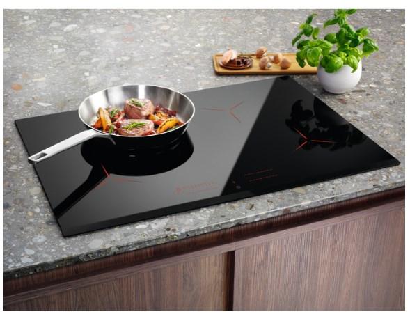 Productafbeelding Electrolux EIP8146 Zwart Inbouw inductiekookplaat zonder zon 4 zones