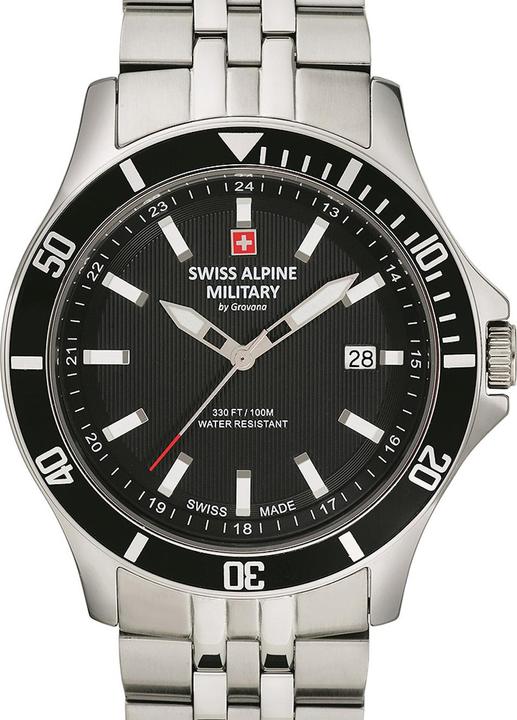 Produktbild Swiss Alpine Military 7022.1137 Herren 42mm 10ATM (Analoguhr, 42 mm)