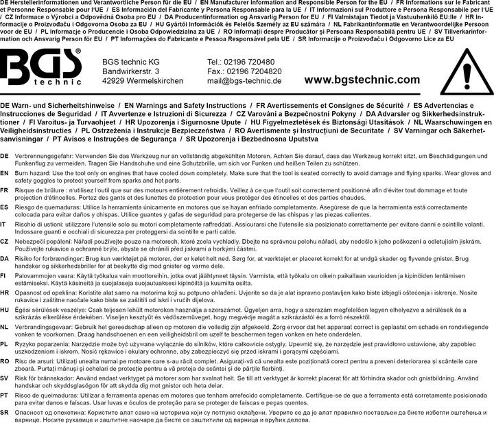 Produktbild BGS Gewindeeinsätze-Satz M12 x 1,25 mm für Art. 166 4-tlg.