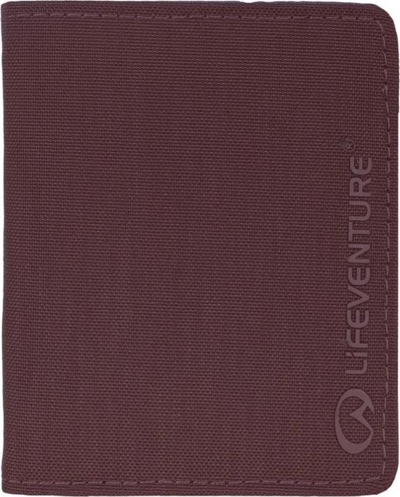 Actual product image Lifeventure RFID Wallet, Recycled, Plum