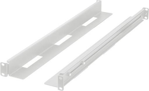 Actual product image Lanberg Mounting Rail Set For 19 Rack Cabinets Sliding Cabinets 650-1090mm Grey