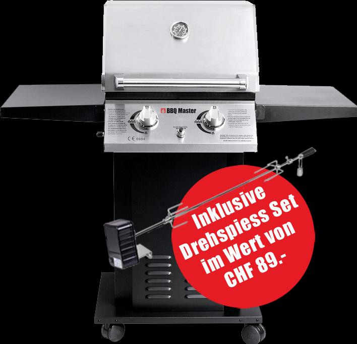 Immagine prodotto BBQ Master S Set inkl. Drehspiess (8.80 kW)