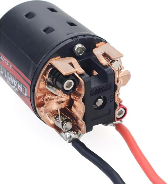 Actual product image Surpass Hobby Brushed Motor Surpass Crawler 540 20T 5-Slot, 11100 RPM
