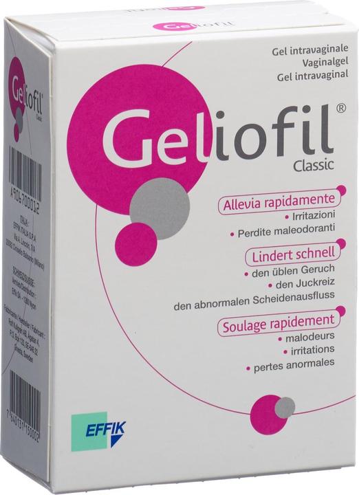Image du produit Geliofil gel vaginal classic 7 x (5 ml, Gel intime)