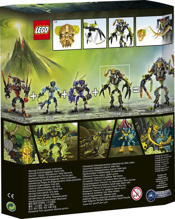 Actual product image LEGO Bionicle Umarak the bringer of doom (71316)